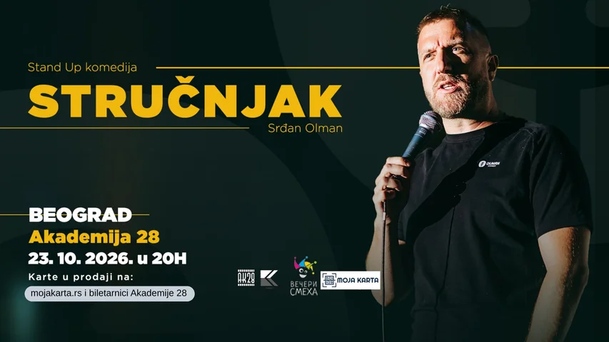 STRUČNJAK - Akademija 28, Beograd, 23.10.2026