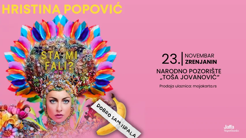 Hristina Popović - Dobro sam ispala šta mi fali - 23.11.2026