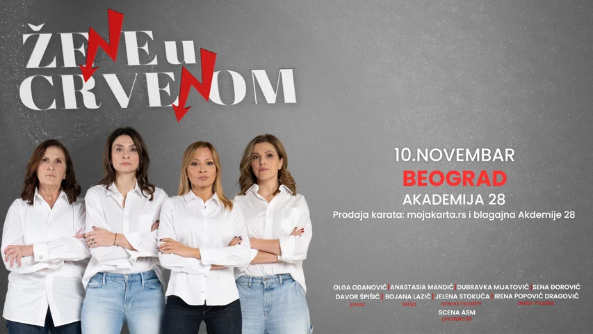 Žene u crvenom, Akademija 28 - 10.11.2026.