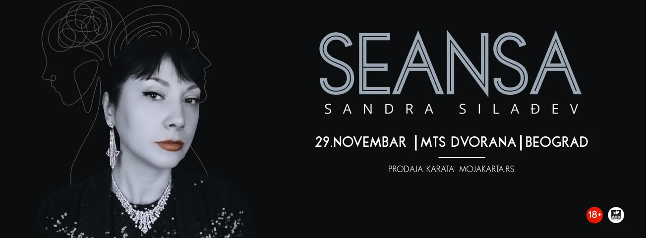 Sandra Silađev - Seansa - MTS Dvorana - 29.11.2026